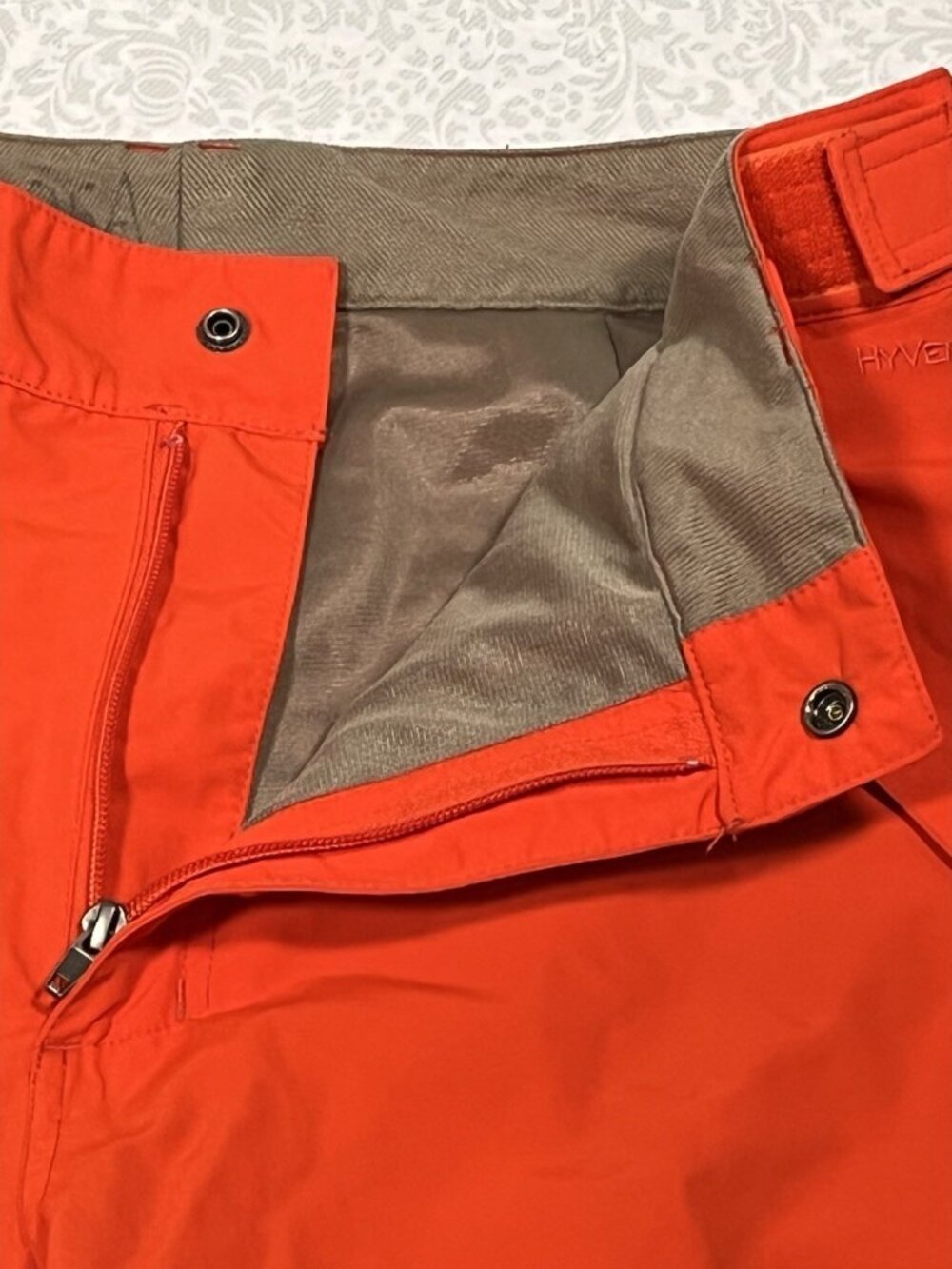 Men’s Medium Ski Pants The North Face HyVent Orange Snowboarding - Picture 13 of 16